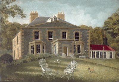 Canna House, Canna, Hebrides by Tirzah Ravilious