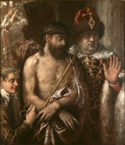 Christ Shown to the People (Ecce Homo) by Titian (Tiziano Vecellio)