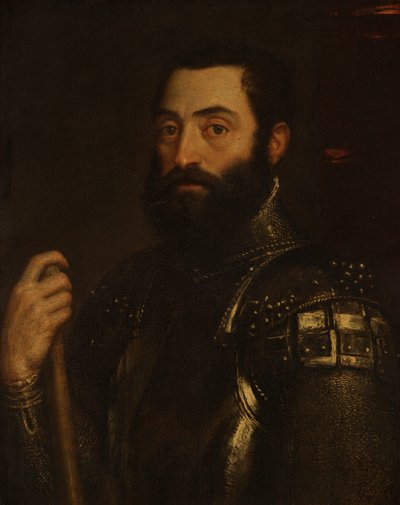 Portrait of Guidobaldo II della Rovere, Duke of Urbino by Titian (Tiziano Vecellio)
