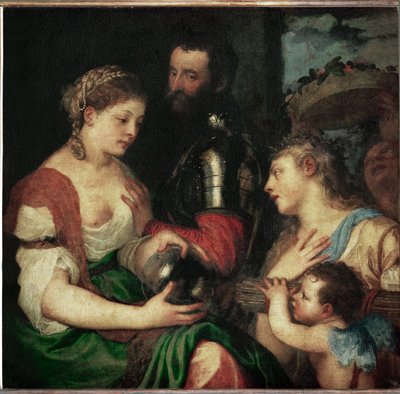 Conjugal Allegory Mistakenly Attributed to Alphonse d