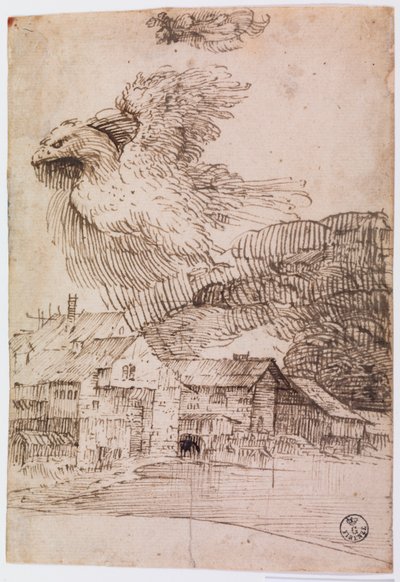 Houses and an Eagle by Titian (c.1488 1576)