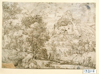 Landscape with Birds in Flight by Titian (c.1488 1576)