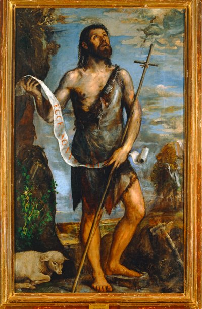 Saint John the Baptist by Titian (c.1488-1576)