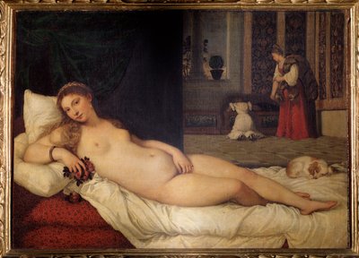The Venus of Urbino by Titian (c.1488-1576)