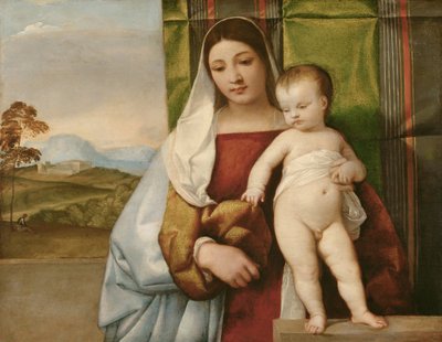 The Gipsy Madonna by Titian (c.1488 1576)