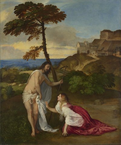 Noli me Tangere by Tiziano Vecelli