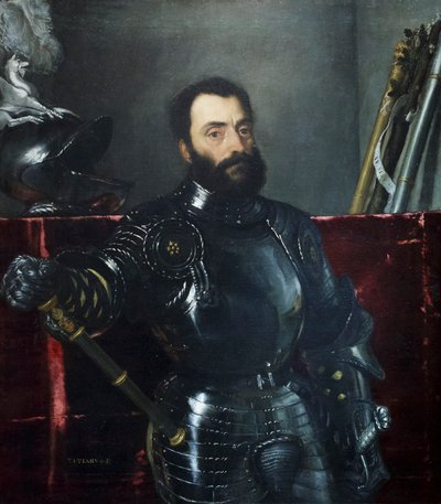 Portrait of Francesco Maria I della Rovere by Titian (c.1488 1576)