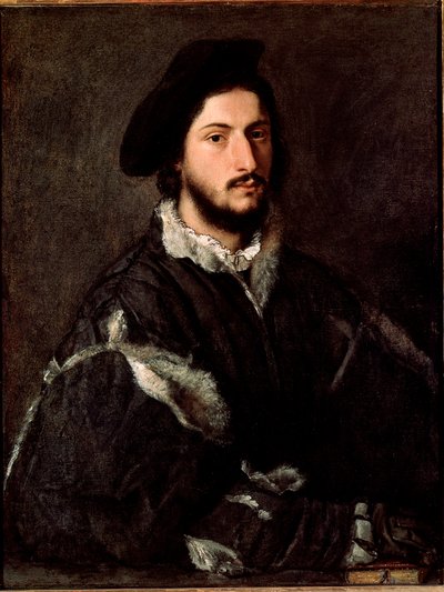 Portrait of Vincenzo Mosti by Tiziano Vecelli