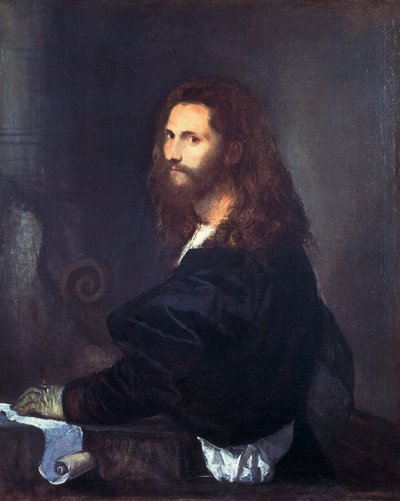Portrait of a Musician by Titian (c.1488 1576)