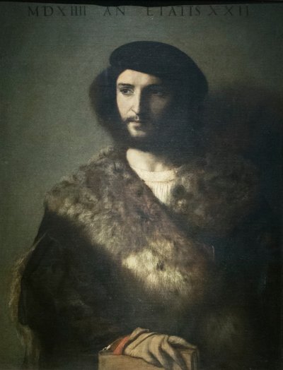 Portrait of a Man, Known as the Sick Man by Titian (c.1488 1576)