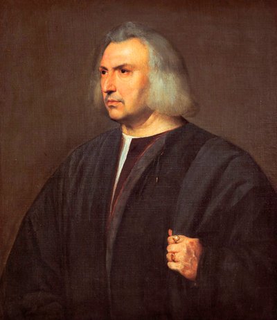 Portrait of the Doctor Gian Giacomo Bartolotti da Parma by Tiziano Vecelli