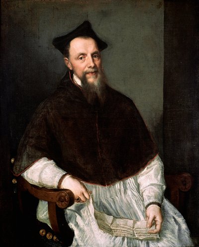 Portrait of the Prelate Ludovico Beccadelli by Titian (c.1488 1576)