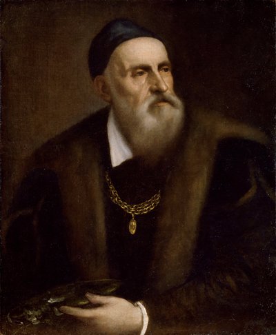 Self-Portrait by Tiziano Vecelli