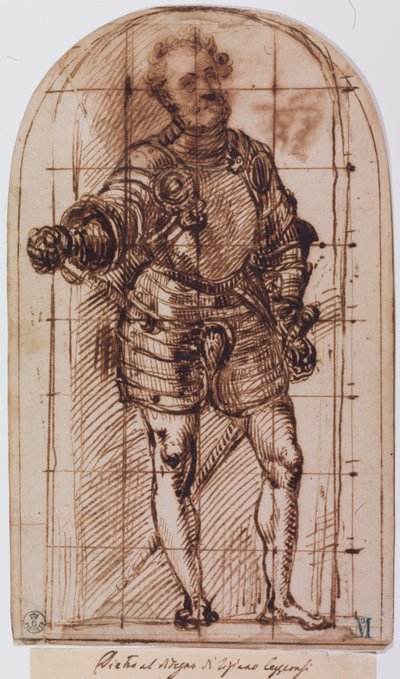 Study for the Portrait of the Duke of Urbino by Titian (c.1488 1576)