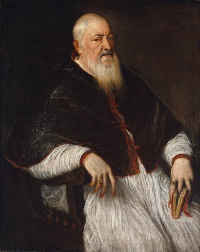 Filippo Archinto, Archbishop of Milan by Tiziano Vecelli
