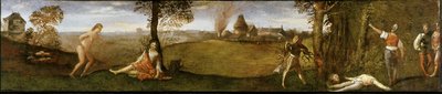 The Legend of Polydoros The Forest of Polydorus by Titian