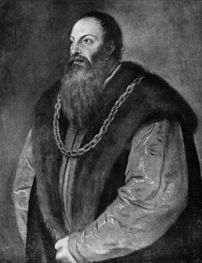 Pietro Aretino, Italian author, playwright, poet and satirist, c1548-1551, 1912 by Tiziano Vecelli