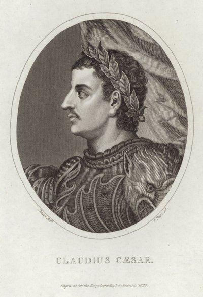 Portrait of Claudius Caesar by Tiziano Vecelli
