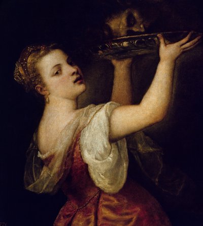 Salome Carrying the Head of St. John the Baptist by Tiziano Vecelli