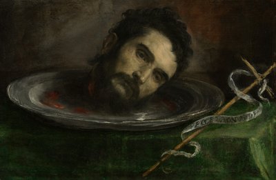 Head of John the Baptist by Tiziano Vecelli