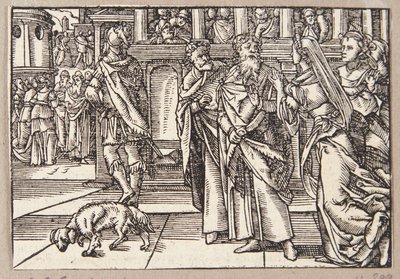 The Roman Women Demand the Repeal of the Lex Oppia Law by Tobias Stimmer