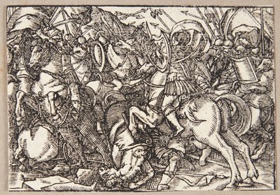 M. Decius Leads the Romans in Battle Against the Latins by Tobias Stimmer