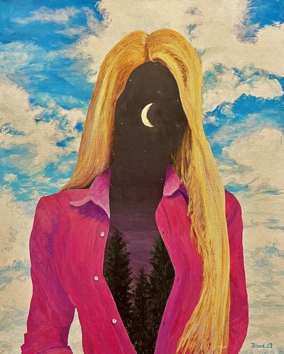Mysterious Nature Woman by Tom Blood