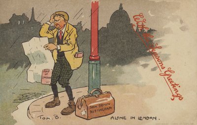 Alone in London by Tom Browne
