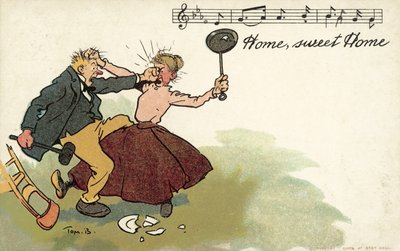 Home Sweet Home, Domestic Violence by Tom Browne