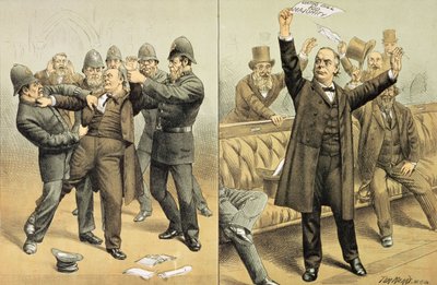 The Oaths Bill Passed by a Hundred Votes, from 