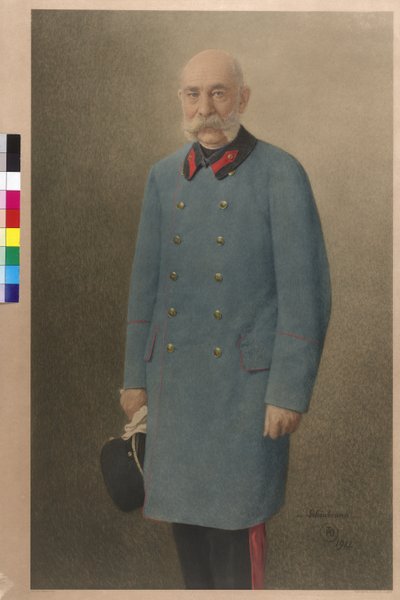 Emperor of Austria Franz Joseph I by Tom von Dreger