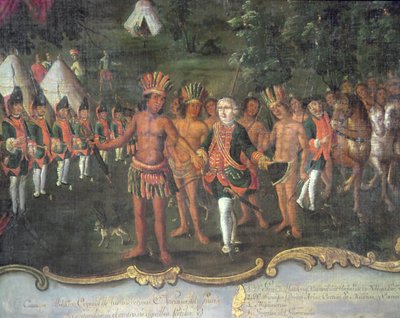 The Camp of Governor Matorras in the Chaco by Tomas Cabrera