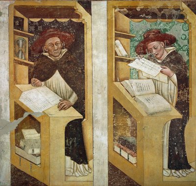 Forty Illustrious Members of the Dominican Order by Tomaso da (late 15th century) Modena