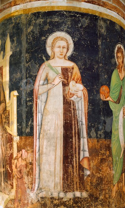 St Agnes by Tomaso da (late 15th century) Modena
