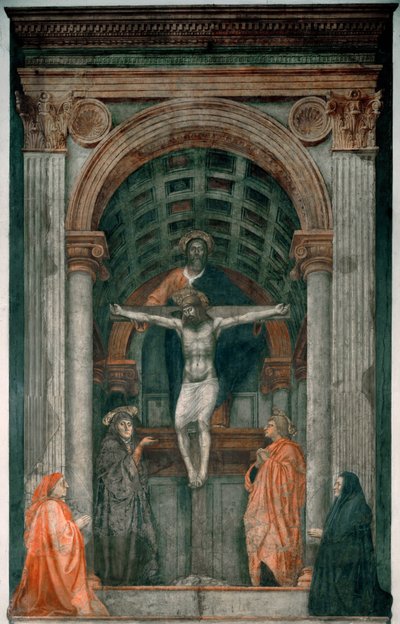 The Holy Trinity by Tommaso Masaccio