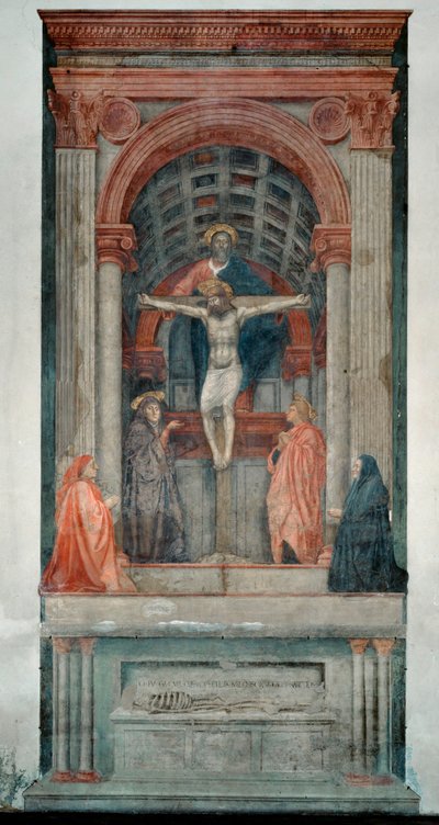 Trinity by Tommaso Masaccio