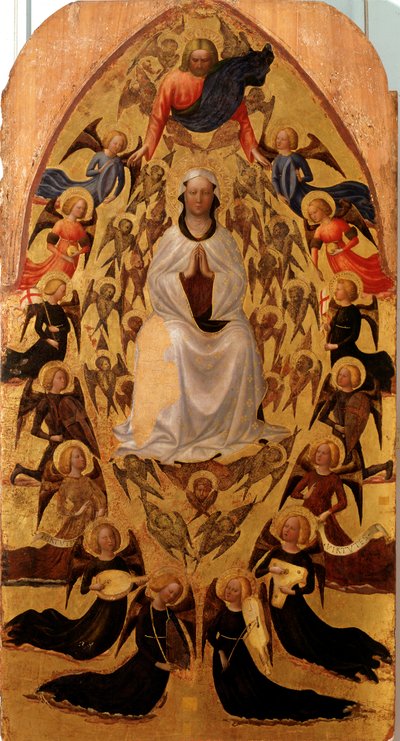 Assumption of the Virgin by Tommaso Masolino da Panicale