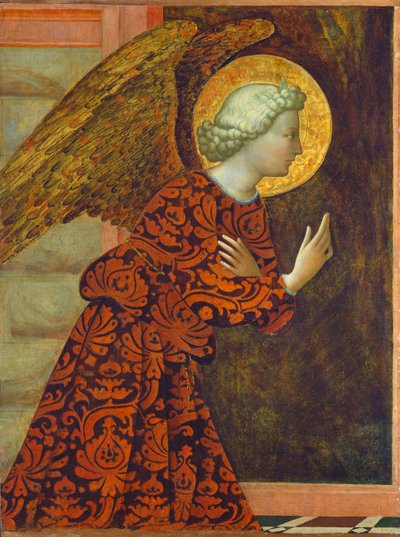 The Archangel Gabriel, c. 1430 by Tommaso Masolino da Panicale