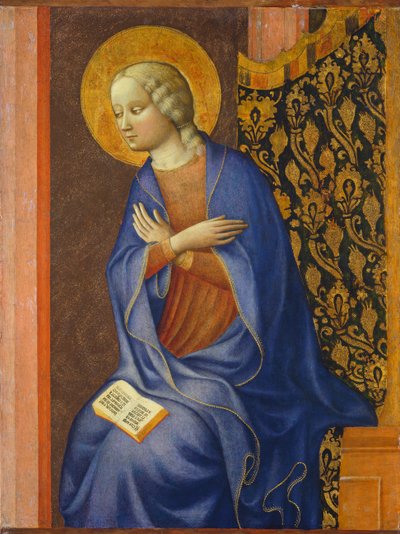 The Virgin Annunciate, c. 1430 by Tommaso Masolino da Panicale