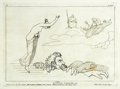 Flaxman Ilias 1793, Engraved 1795 by Tommaso Piroli