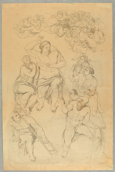 Plate, from Le Jugement Universal by Tommaso Piroli
