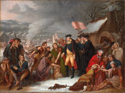 George Washington at Valley Forge (preliminary sketch) by Tompkins Harrison Matteson