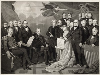 Union, 1852 by Tompkins Harrison after Matteson