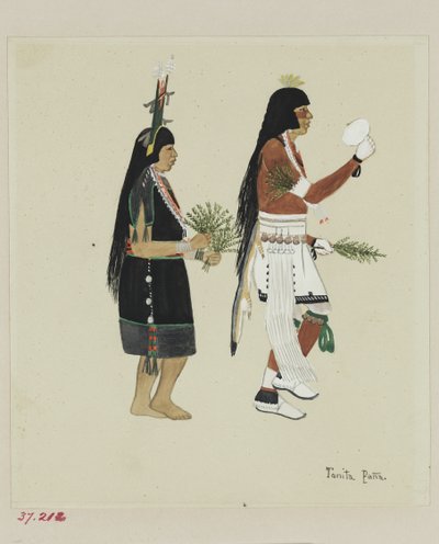 Corn Dancers, c.1920 by Tonita Peña
