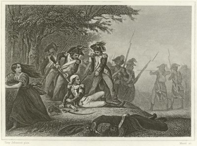 The Capture of Charette by Tony Johannot