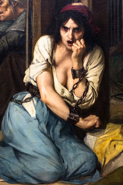 Doctor Pinel Freeing the Insane at Salpêtrière in 1795 by Tony Robert-Fleury