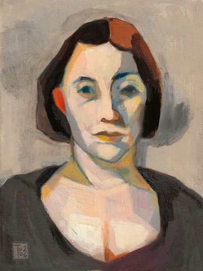 Expressive Female Portrait by Tore Bahnson