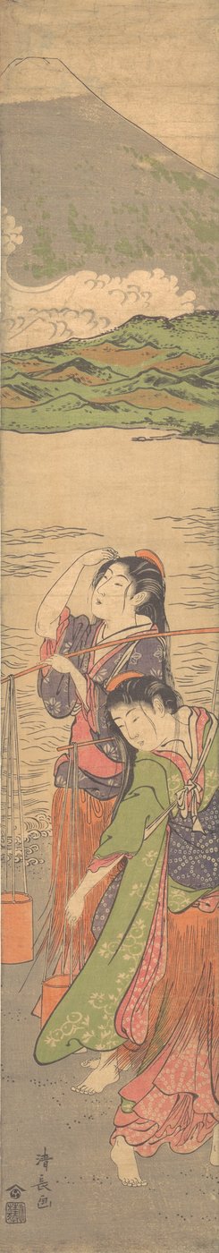 Dance of the Beach Maidens by Torii Kiyonaga