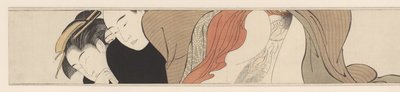 Geisha with Closed Eyes by Torii Kiyonaga