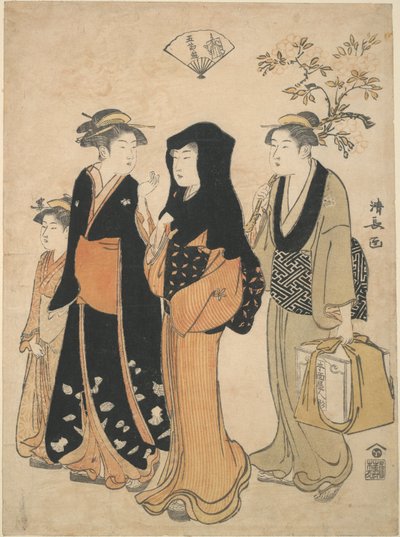 Hina Doll Festivity from the Five Festivals by Torii Kiyonaga